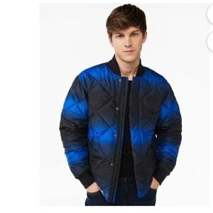 Free Assemble Men's Diamond Quilted Bomber‎ Jacket